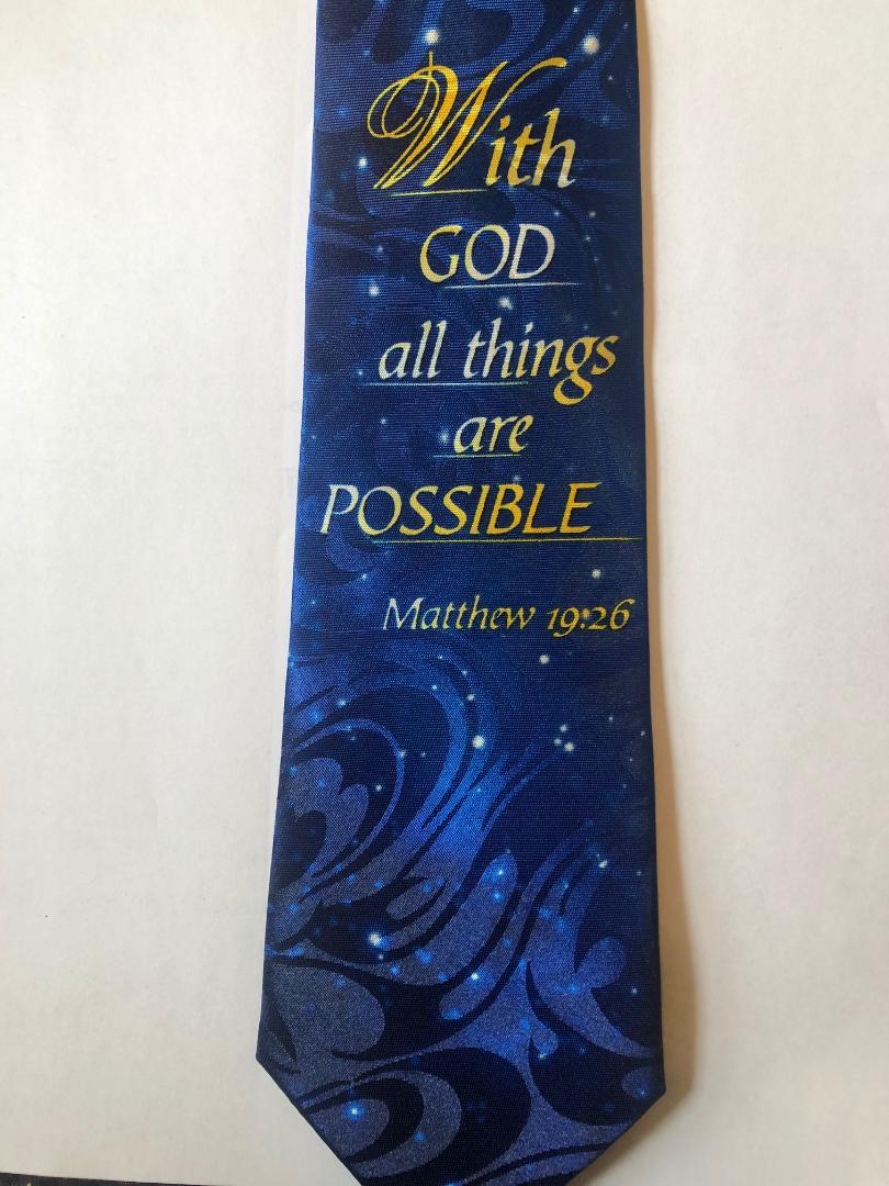 WITH GOD ALL THINGS ARE POSSIBLE 
